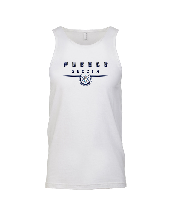 Pueblo Boys Soccer Design - Tank Top