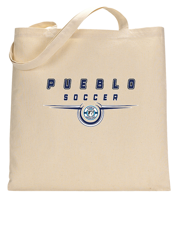 Pueblo Boys Soccer Design - Tote