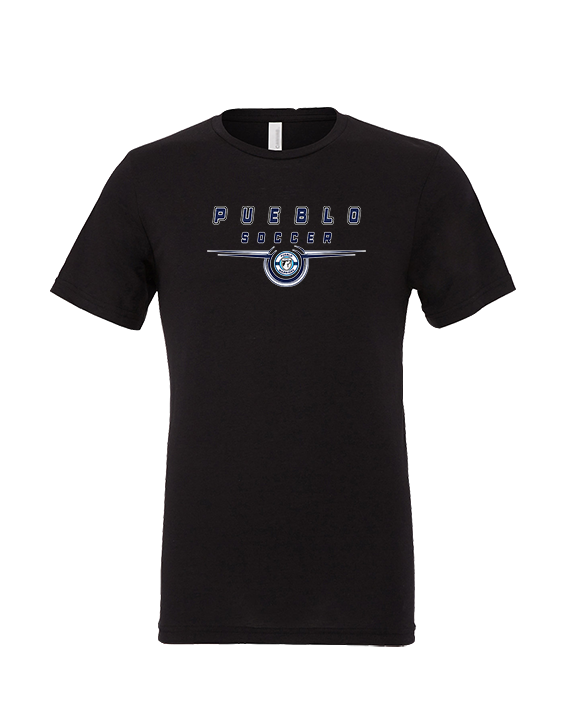 Pueblo Boys Soccer Design - Tri-Blend Shirt