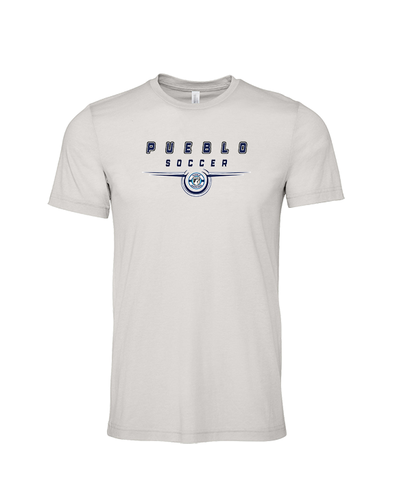 Pueblo Boys Soccer Design - Tri-Blend Shirt