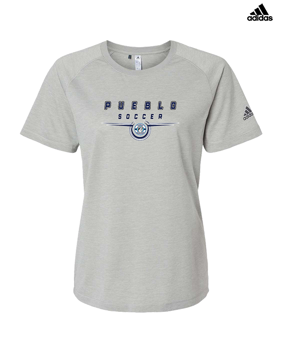 Pueblo Boys Soccer Design - Womens Adidas Performance Shirt