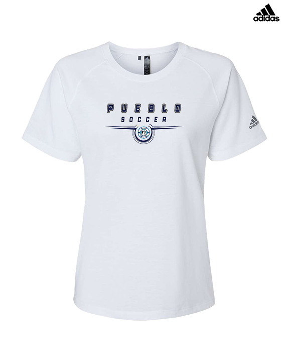 Pueblo Boys Soccer Design - Womens Adidas Performance Shirt