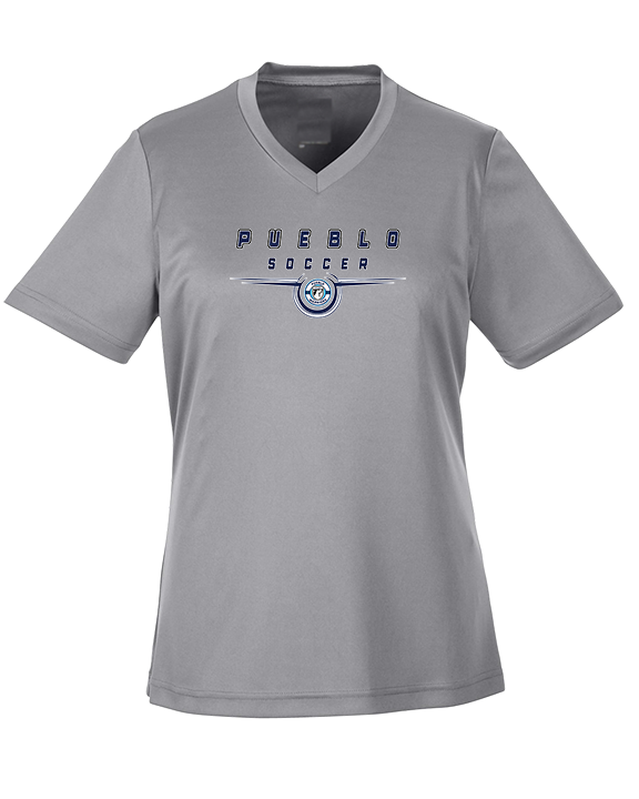 Pueblo Boys Soccer Design - Womens Performance Shirt