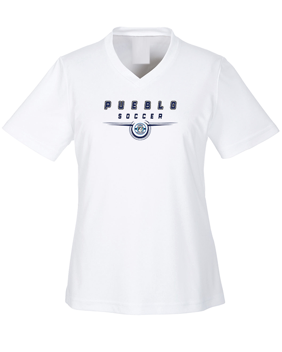 Pueblo Boys Soccer Design - Womens Performance Shirt