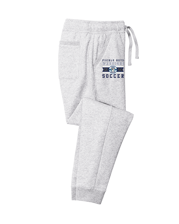 Pueblo Boys Soccer Stamp - Cotton Joggers