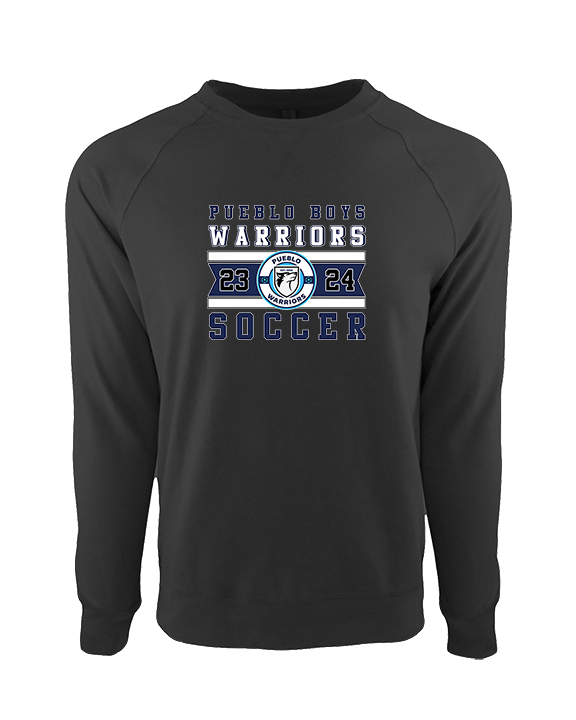 Pueblo Boys Soccer Stamp - Crewneck Sweatshirt