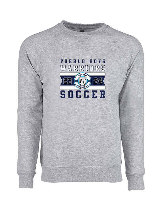 Pueblo Boys Soccer Stamp - Crewneck Sweatshirt