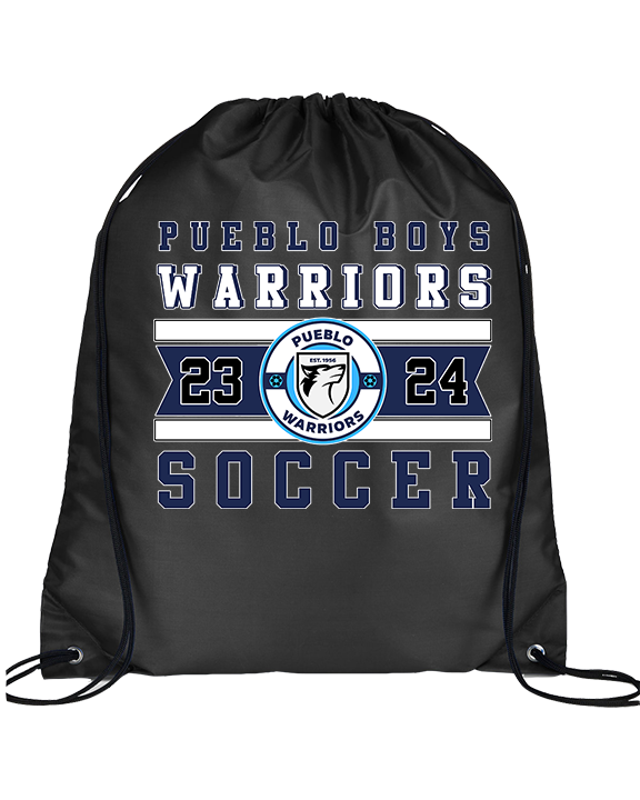 Pueblo Boys Soccer Stamp - Drawstring Bag