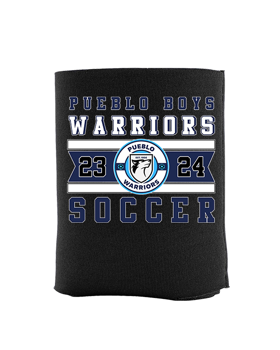 Pueblo Boys Soccer Stamp - Koozie