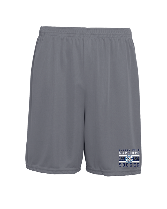 Pueblo Boys Soccer Stamp - Mens 7inch Training Shorts