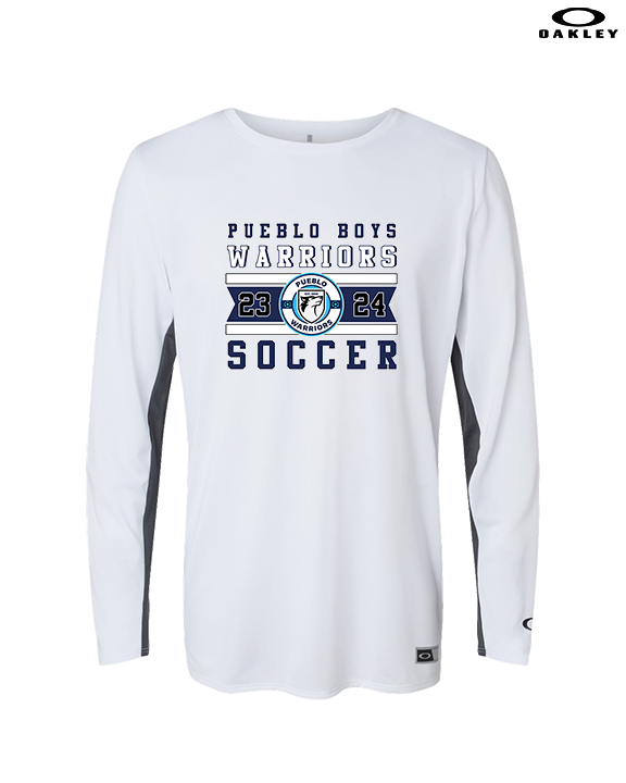 Pueblo Boys Soccer Stamp - Mens Oakley Longsleeve