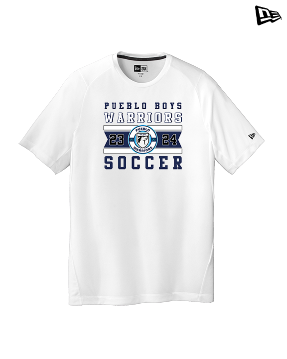 Pueblo Boys Soccer Stamp - New Era Performance Shirt