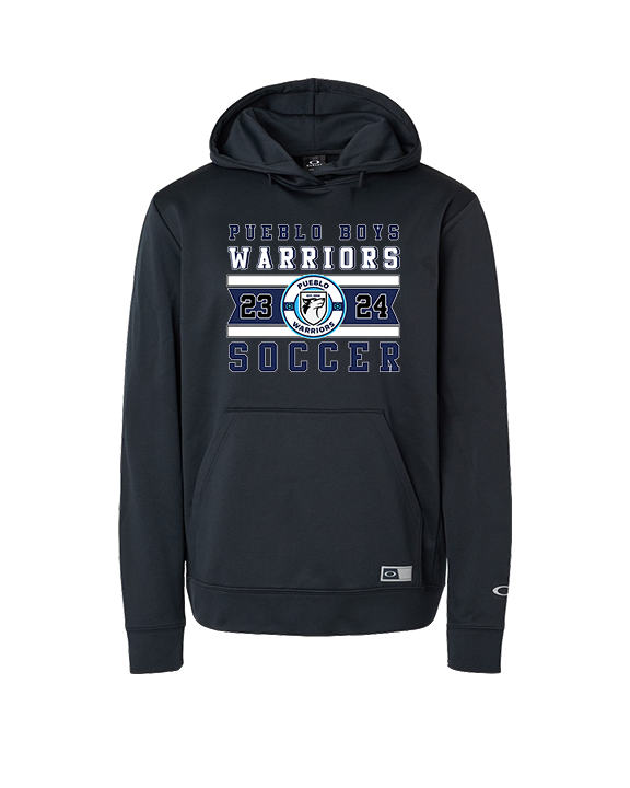 Pueblo Boys Soccer Stamp - Oakley Performance Hoodie