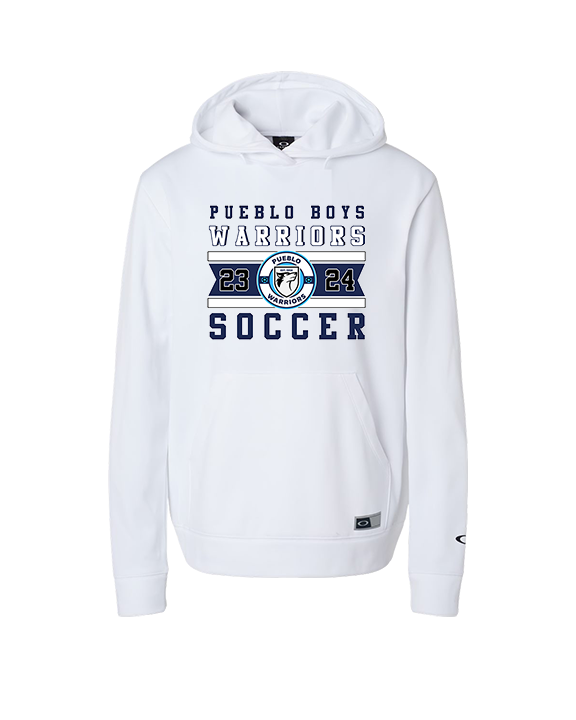 Pueblo Boys Soccer Stamp - Oakley Performance Hoodie