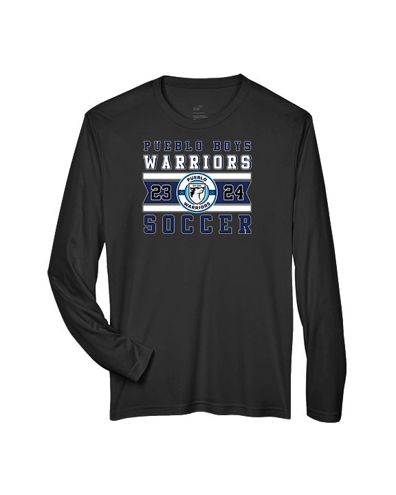 Pueblo Boys Soccer Stamp - Performance Longsleeve