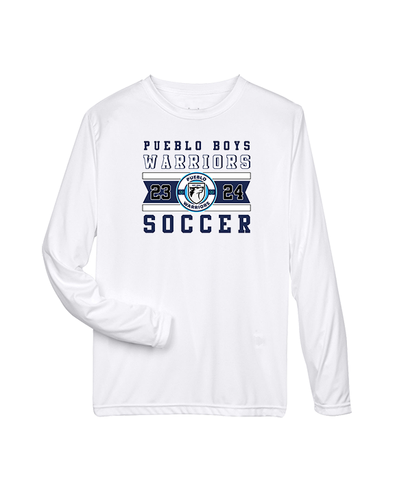 Pueblo Boys Soccer Stamp - Performance Longsleeve