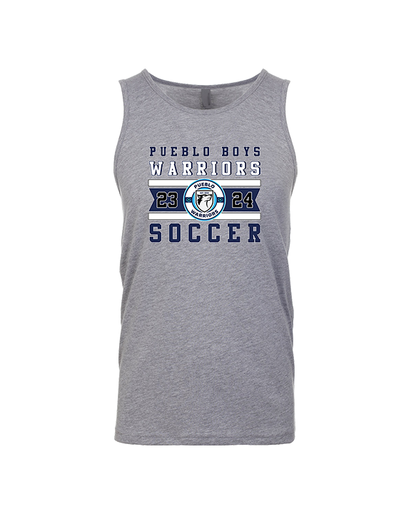 Pueblo Boys Soccer Stamp - Tank Top