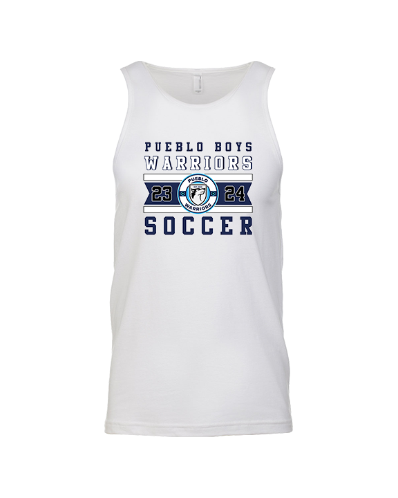 Pueblo Boys Soccer Stamp - Tank Top