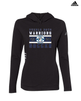 Pueblo Boys Soccer Stamp - Womens Adidas Hoodie