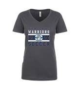 Pueblo Boys Soccer Stamp - Womens Vneck