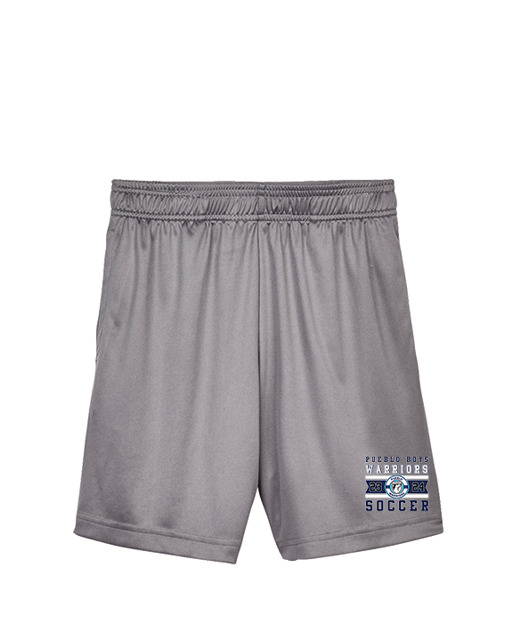 Pueblo Boys Soccer Stamp - Youth Training Shorts