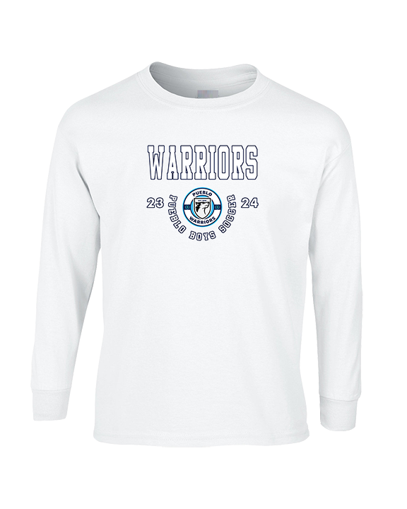 Pueblo Boys Soccer Swoop - Cotton Longsleeve