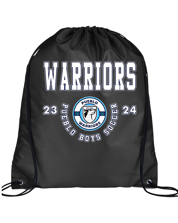 Pueblo Boys Soccer Swoop - Drawstring Bag