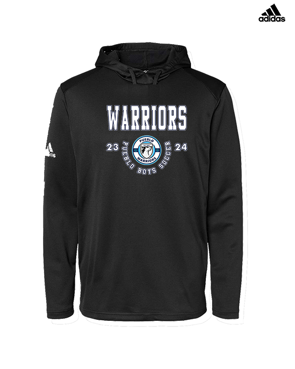 Pueblo Boys Soccer Swoop - Mens Adidas Hoodie