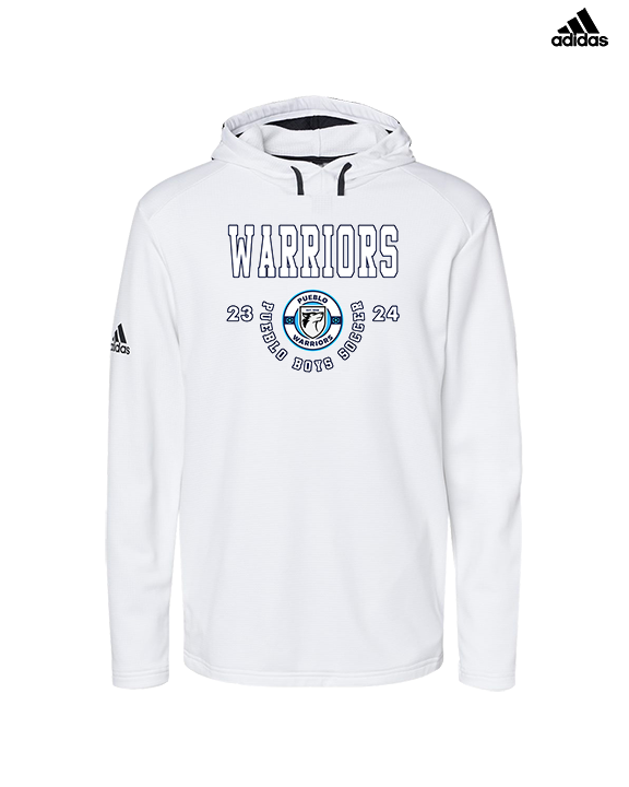 Pueblo Boys Soccer Swoop - Mens Adidas Hoodie