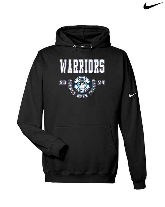 Pueblo Boys Soccer Swoop - Nike Club Fleece Hoodie