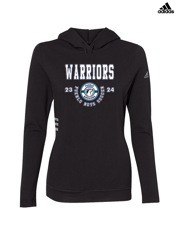 Pueblo Boys Soccer Swoop - Womens Adidas Hoodie