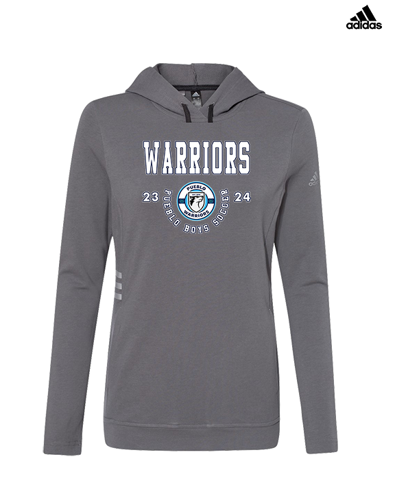 Pueblo Boys Soccer Swoop - Womens Adidas Hoodie