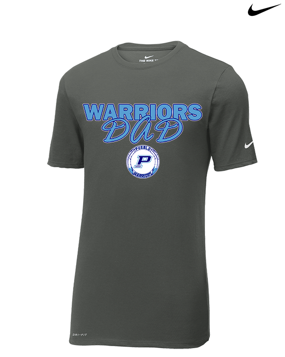 Pueblo HS Cheer Dad - Mens Nike Cotton Poly Tee