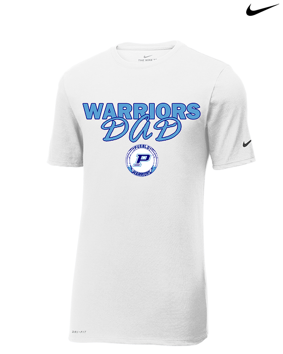 Pueblo HS Cheer Dad - Mens Nike Cotton Poly Tee