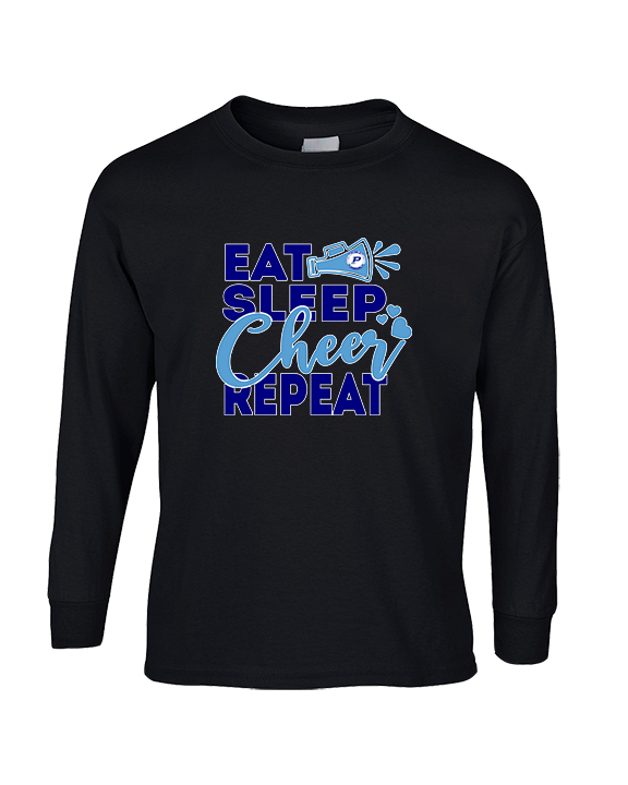 Pueblo HS Cheer Eat Sleep Cheer - Cotton Longsleeve