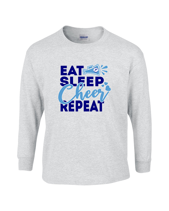 Pueblo HS Cheer Eat Sleep Cheer - Cotton Longsleeve