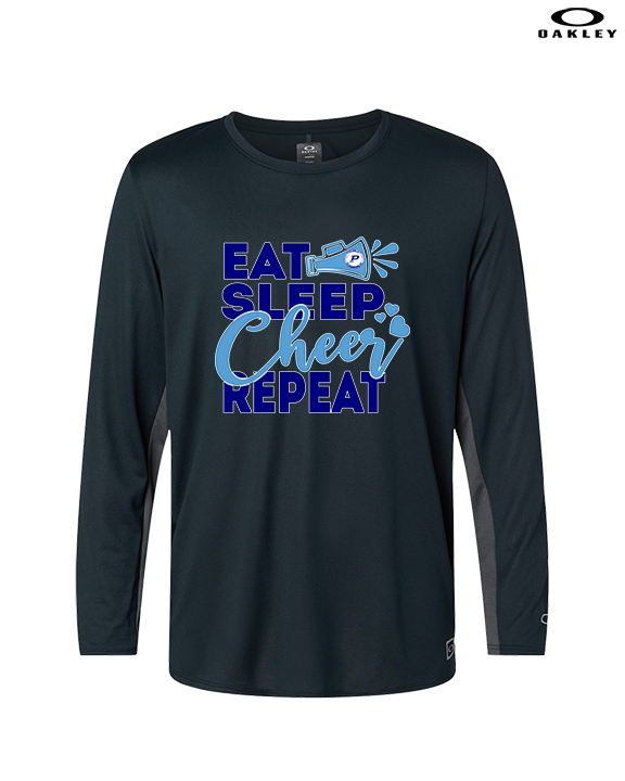 Pueblo HS Cheer Eat Sleep Cheer - Mens Oakley Longsleeve