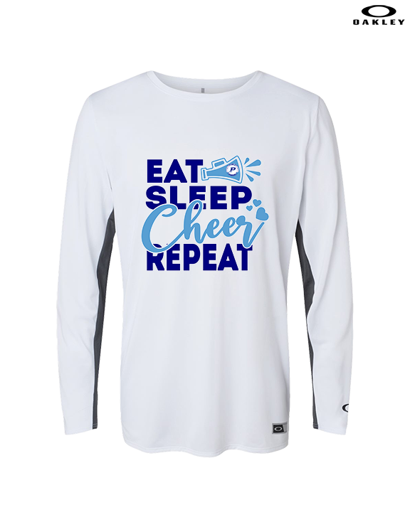 Pueblo HS Cheer Eat Sleep Cheer - Mens Oakley Longsleeve