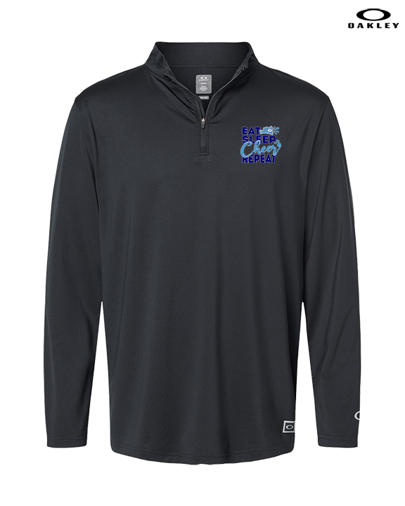 Pueblo HS Cheer Eat Sleep Cheer - Mens Oakley Quarter Zip