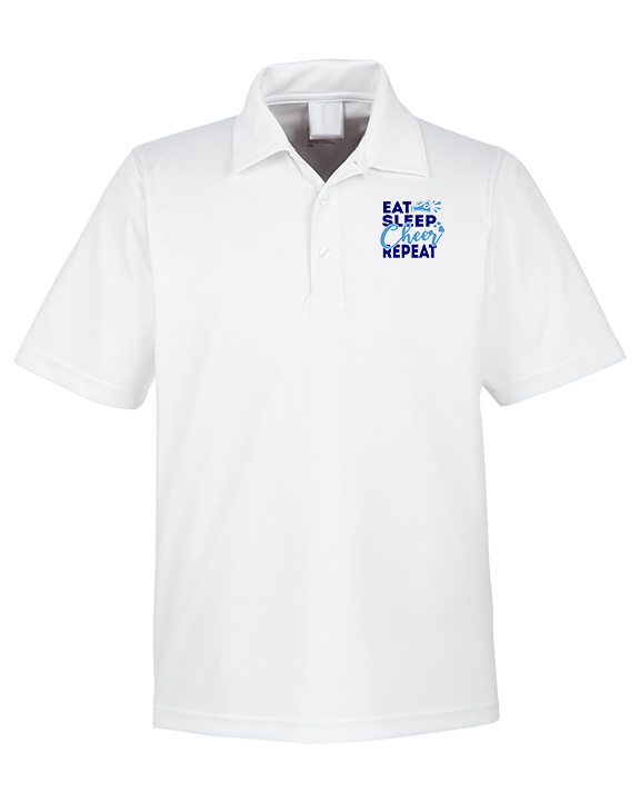 Pueblo HS Cheer Eat Sleep Cheer - Mens Polo