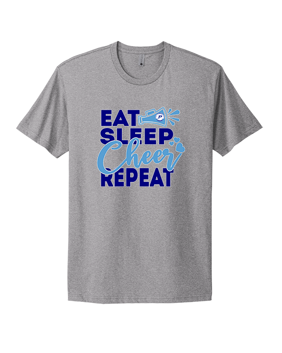 Pueblo HS Cheer Eat Sleep Cheer - Mens Select Cotton T-Shirt