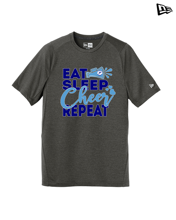 Pueblo HS Cheer Eat Sleep Cheer - New Era Performance Shirt