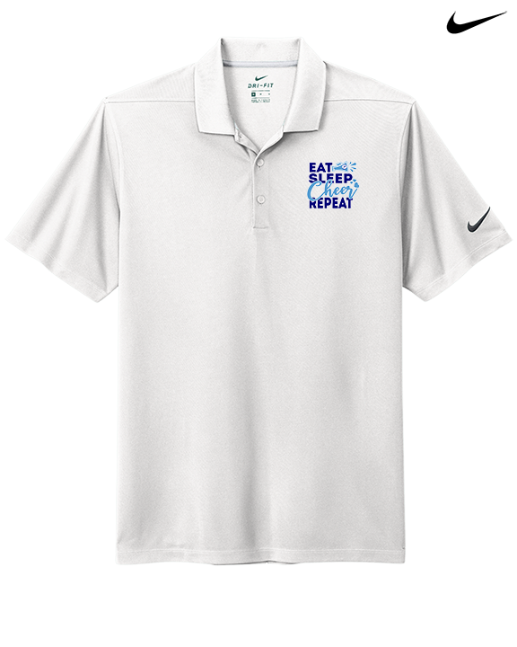 Pueblo HS Cheer Eat Sleep Cheer - Nike Polo