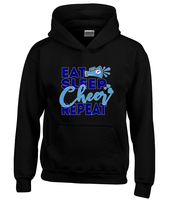 Pueblo HS Cheer Eat Sleep Cheer - Unisex Hoodie