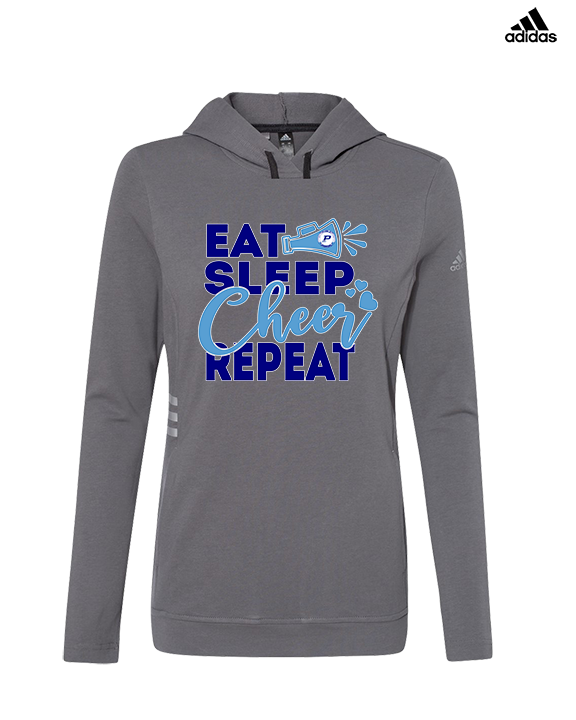 Pueblo HS Cheer Eat Sleep Cheer - Womens Adidas Hoodie