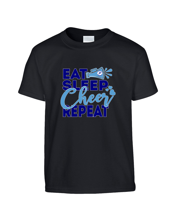 Pueblo HS Cheer Eat Sleep Cheer - Youth Shirt