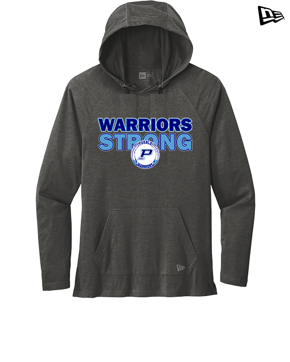 Pueblo HS Cheer Strong - New Era Tri-Blend Hoodie