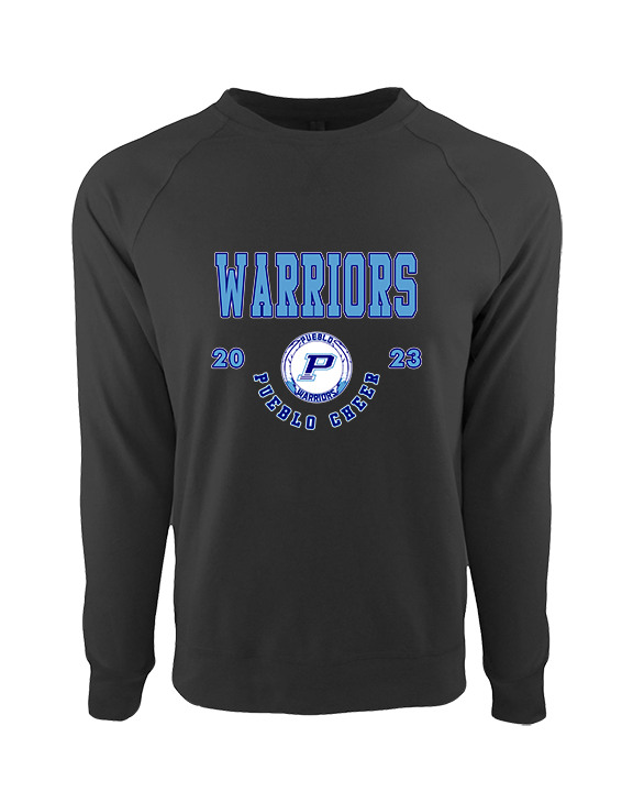 Pueblo HS Cheer Swoop - Crewneck Sweatshirt