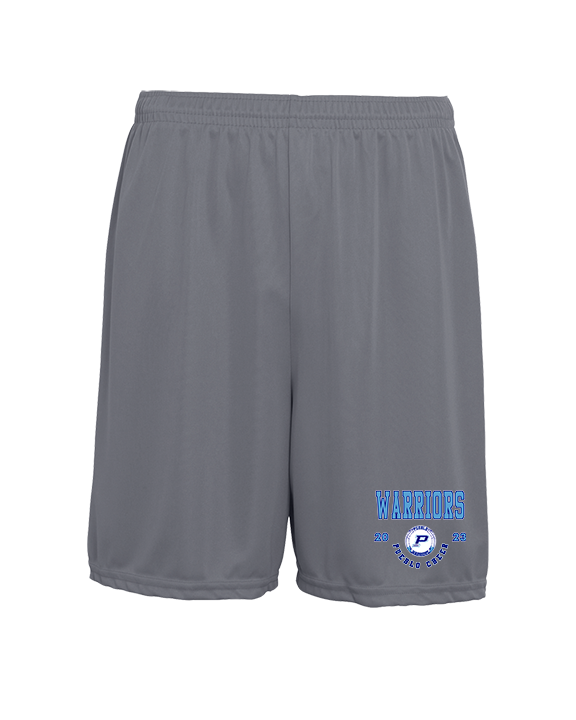 Pueblo HS Cheer Swoop - Mens 7inch Training Shorts