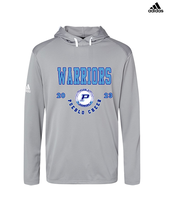 Pueblo HS Cheer Swoop - Mens Adidas Hoodie